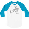 banksy fallen angel 3/4 Sleeve Shirt
