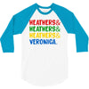heathers girls and veronica 3/4 Sleeve Shirt