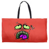monster face Weekender Totes