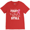 the lord will fight for you, you need only to be still V-Neck Tee