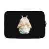 Totoro With Japanese Landscape Laptop sleeve
