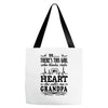 There's This Girl Who Kinda Stole My Heart Grandpa Tote Bags