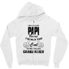 I'm Called Papi Because  I'm Way Too Cool To Be Called Grandfather Zipper Hoodie