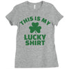 this is my lucky shirt Ladies Fitted T-Shirt