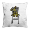 plush bunny Throw Pillow
