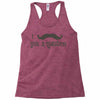 mustache Racerback Tank
