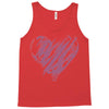 valentines day hearts Tank Top