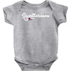 sagittarius violet Baby Bodysuit