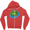sticky wheelz Zipper Hoodie
