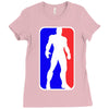 Iron Man NBA Style Ladies Fitted T-Shirt