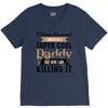 i never dreamed i would be a super cool daddy but here i am killing it V-Neck Tee