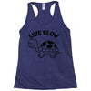 live slow Racerback Tank