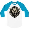 lion head 3/4 Sleeve Shirt
