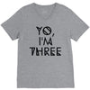 yo, i'm three V-Neck Tee