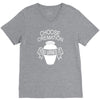 choose cremation V-Neck Tee