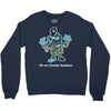 zombie saddam Crewneck Sweatshirt