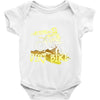 motorbike, love riding my dirtbike Baby Onesie