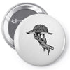 zombie eating brains Pin-back button