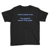 i went outside once (3) Youth Tee