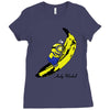 minion loves banana Ladies Fitted T-Shirt