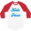 my kids have paws 3/4 Sleeve Shirt