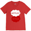 netflix netflix V-Neck Tee