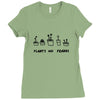 plants are friends Ladies Fitted T-Shirt