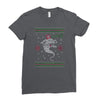 neverending christmas Ladies Fitted T-Shirt
