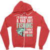 fishing fanatics1 Zipper Hoodie