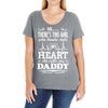 There's This Girl Who Stole My Heart She Calls Me Daddy Ladies Curvy T-Shirt