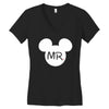 Mr. and Mrs. Matching Women's V-Neck T-Shirt