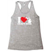 ladies i love michigan craft beer Racerback Tank