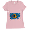 big fish wins Ladies Fitted T-Shirt