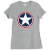 star us america  independence Ladies Fitted T-Shirt