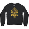 kings are born in 1986 Crewneck Sweatshirt