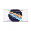 United States Space Force wint Planet License Plate