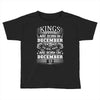 Real Kings Are Born On December 13 Toddler T-shirt