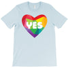 Yes Lgbt Heart T-Shirt