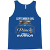 september girl is a perfect combination of princess and warrior Tank Top