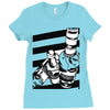 alcohol blanc Ladies Fitted T-Shirt