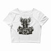 camisa de los muertos Crop Top