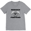research porpoises V-Neck Tee