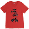 my bmx İs bike V-Neck Tee