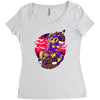 gugu rider Women's Triblend Scoop T-shirt