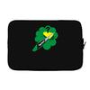 who cut the cheese Laptop sleeve