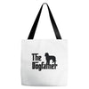 the dogfather labradoodle Tote Bags