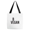 be vegan Tote Bags