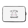 i'm getting meowied Laptop sleeve
