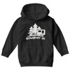 roughin' it roughing trailer camping camp Youth Hoodie
