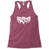 batcave goth logo Racerback Tank